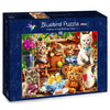 Puzzle Bluebird Puzzle - Kittens in the Potting Shed. 100 piezas-Doctor Panush