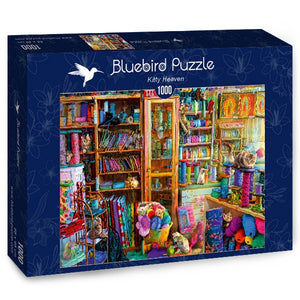 Puzzle Bluebird Puzzle - Kitty Heaven. 1000 piezas-Puzzle-Bluebird Puzzle-Doctor Panush