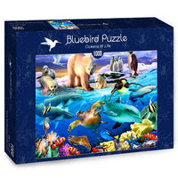 Puzzle Bluebird Puzzle - Oceans of Life. 1000 piezas-Puzzle-Bluebird Puzzle-Doctor Panush