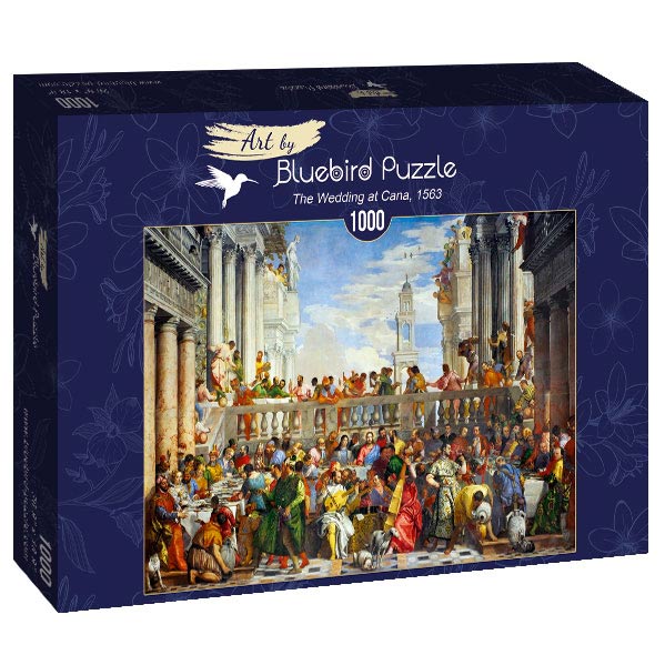 Puzzle Bluebird Puzzle - Veronese- Las Bodas de Caná, 1563. 1000 piezas-Puzzle-Bluebird Puzzle-Doctor Panush