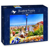 Puzzle Bluebird Puzzle - Park Güell, Barcelona. 1000 piezas-Puzzle-Bluebird Puzzle-Doctor Panush