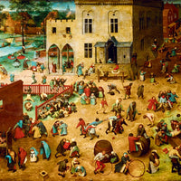 Puzzle Bluebird Puzzle - Pieter Bruegel the Elder - Children's Games, 1560. 1000 piezas-Puzzle-Bluebird Puzzle-Doctor Panush