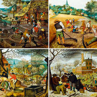 Puzzle Bluebird Puzzle - Pieter Brueghel the Younger - The Four Seasons. 1000 piezas-Puzzle-Bluebird Puzzle-Doctor Panush