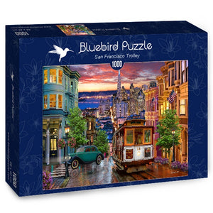 Puzzle Bluebird Puzzle - San Francisco Trolley. 1000 piezas-Puzzle-Bluebird Puzzle-Doctor Panush