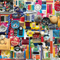 Puzzle Bluebird Puzzle - Sewing Kit. 6000 piezas