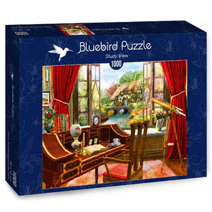 Puzzle Bluebird Puzzle - Study View. 1000 piezas-Puzzle-Bluebird Puzzle-Doctor Panush