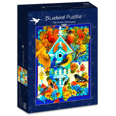 Puzzle Bluebird Puzzle - The Avian Sanctuary. 1000 piezas-Puzzle-Bluebird Puzzle-Doctor Panush