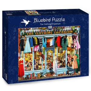 Puzzle Bluebird Puzzle - The Clothing Emporium. 1000 piezas-Puzzle-Bluebird Puzzle-Doctor Panush