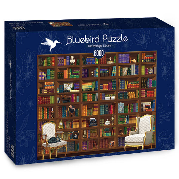 Puzzle Bluebird Puzzle - The Vintage Library. 6000 piezas-Bluebird Puzzle-Doctor Panush