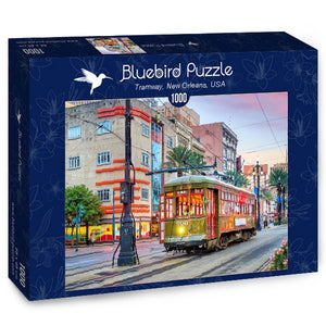 Puzzle Bluebird Puzzle - Tramway, New Orleans, USA. 1000 piezas-Puzzle-Bluebird Puzzle-Doctor Panush