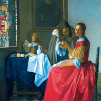 Puzzle Bluebird Puzzle - Vermeer- The Girl with the Wine Glass. 1000 piezas-Puzzle-Bluebird Puzzle-Doctor Panush