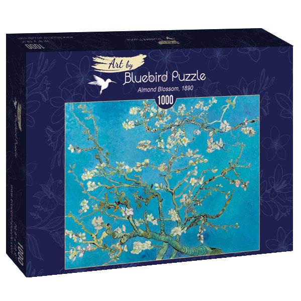 Puzzle Bluebird Puzzle - Vincent Van Gogh - Almond Blossom, 1890. 1000 piezas-Puzzle-Bluebird Puzzle-Doctor Panush