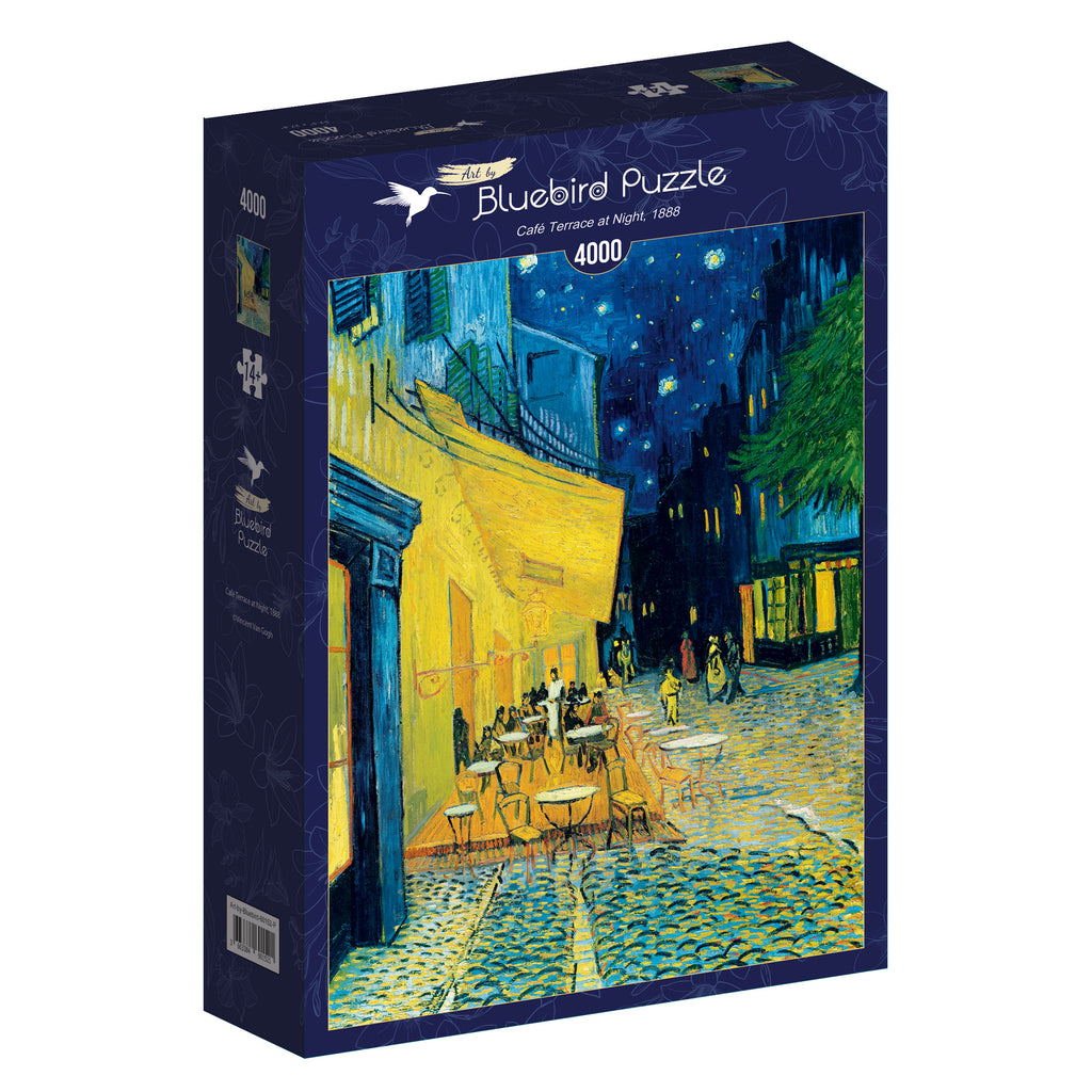 Puzzle Bluebird Puzzle - Van Gogh - Café Terrace at Night. 4000 piezas