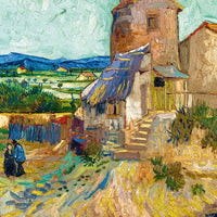 Puzzle Bluebird Puzzle Vincent Van Gogh - La Maison de La Crau (The Old Mill), 1888. 1000 piezas-Puzzle-Bluebird Puzzle-Doctor Panush