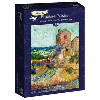 Puzzle Bluebird Puzzle Vincent Van Gogh - La Maison de La Crau (The Old Mill), 1888. 1000 piezas-Puzzle-Bluebird Puzzle-Doctor Panush