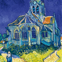 Puzzle Bluebird Puzzle - Vincent Van Gogh - The Church in Auvers-sur-Oise, 1890. 1000 piezas-Puzzle-Bluebird Puzzle-Doctor Panush