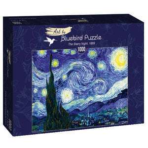 Puzzle Bluebird Puzzle - Vincent Van Gogh - The Starry Night, 1889 1000 piezas-Puzzle-Bluebird Puzzle-Doctor Panush