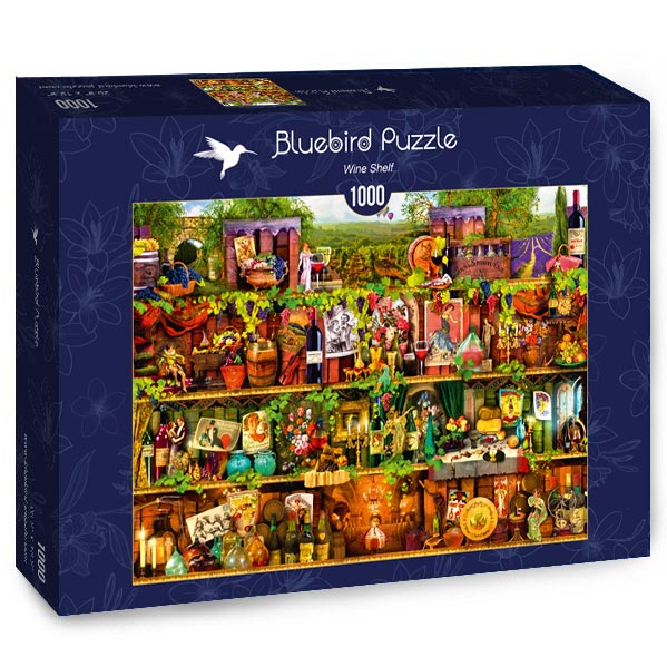 Puzzle Bluebird Puzzle - Wine Shelf. 1000 piezas-Puzzle-Bluebird Puzzle-Doctor Panush