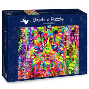 Puzzle Bluebird Puzzle - Wonderful Cat. 1000 piezas-Puzzle-Bluebird Puzzle-Doctor Panush
