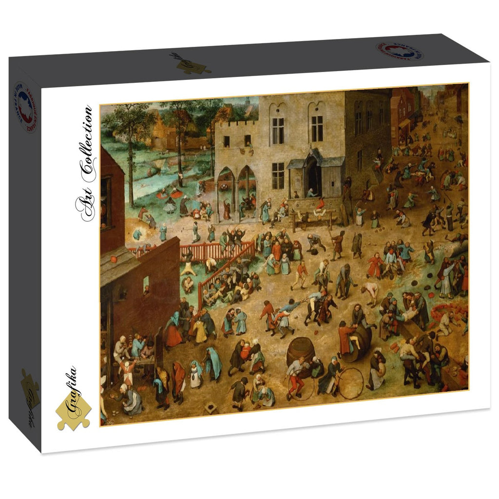 Puzzle Grafika - Brueghel Pieter: Children's Games, 1560. 2000 piezas