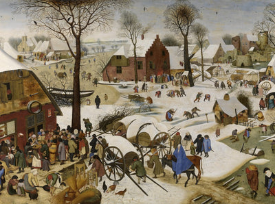 Puzzle Grafika - Brueghel Pieter: Numbering at Bethlehem. 2000 piezas