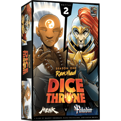 Dice Throne: Monje vs Paladín