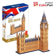 Puzzle 3D Cubicfun - Big Ben. 117 piezas-Doctor Panush