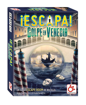 Juego Escape the Room. ¡Escapa! Golpe en Venecia-Doctor Panush