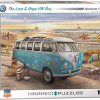 Puzzle Eurographics The Love & Hope VW Bus. 1000 piezas-Puzzle-Eurographics-Doctor Panush