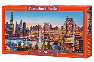 Puzzle Castorland - Good Evening New York. 4000 piezas