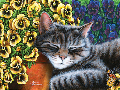 Puzzle SunsOut - Garden Nap. 300 piezas XXL-Doctor Panush