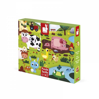 Puzzle Táctil Los Animales de la Granja-Doctor Panush