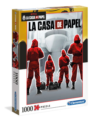 Puzzle Clementoni La Casa de Papel 1 - 1000 piezas - La Casa De Papel-Puzzle-Clementoni-Doctor Panush