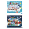 2 Puzzles Barco de Crucero - 100 y 200 piezas-Doctor Panush