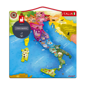 Puzzle Magnético "Mapa de Italia"