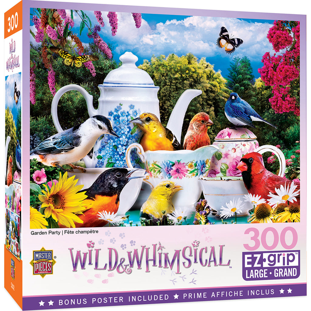 Puzzle Masterpieces XXL -  Garden Party. 300 piezas