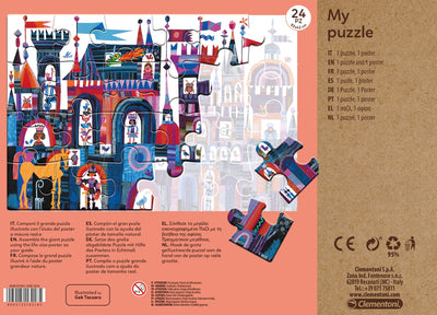 Puzzle Clementoni Castillo - 24 piezas - Play for Future-Doctor Panush