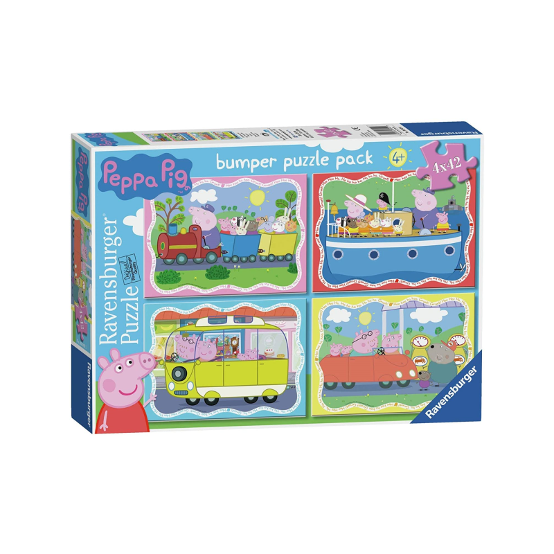 Puzzle Ravensburger - Peppa Pig. 4x42 piezas-Doctor Panush