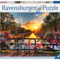 Puzzle Ravensburger - Bicicletas en Amsterdam. 1000 piezas-Puzzle-Ravensburger-Doctor Panush