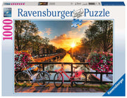 Puzzle Ravensburger - Bicicletas en Amsterdam. 1000 piezas-Puzzle-Ravensburger-Doctor Panush