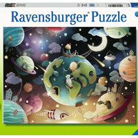 Puzzle Ravensburger - Planetas Fantásticos. 100 piezas-Doctor Panush