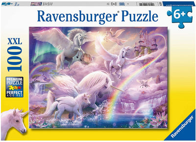 Puzzle Ravensburger - Unicornios Pegaso. 100 piezas-Doctor Panush