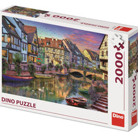 Puzzle Dino - Atardecer Romántico. 2000 piezas-Doctor Panush