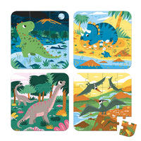 Set 4 puzzles evolutivos - Dinosaurios-Doctor Panush