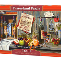 Puzzle Castorland - Vintage Red and Italian Treasures. 4000 piezas