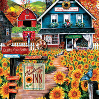 Puzzle SunsOut - Welcome to the Sunflower Inn. 300 piezas XXL-SunsOut-Doctor Panush