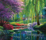 Puzzle SunsOut - Willow Pond. 300 piezas XXL-Doctor Panush